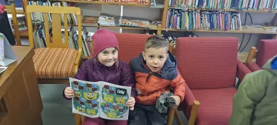 Návštěva knihovny ve Slepoticích