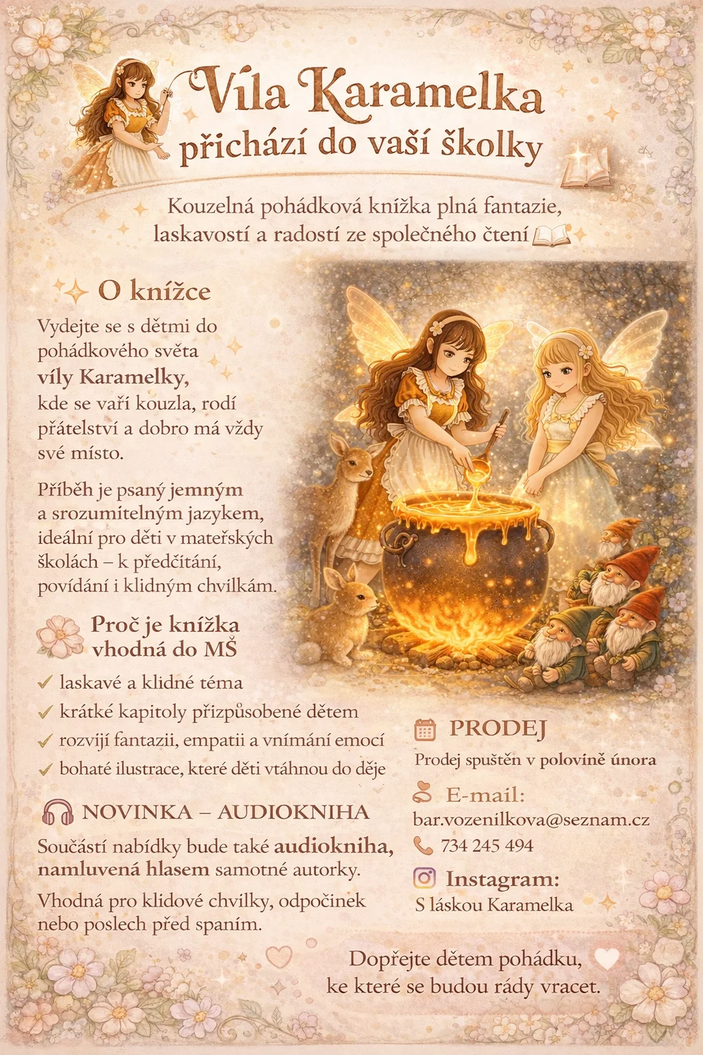 Pohádkové setkání s Vílou Karamelkou